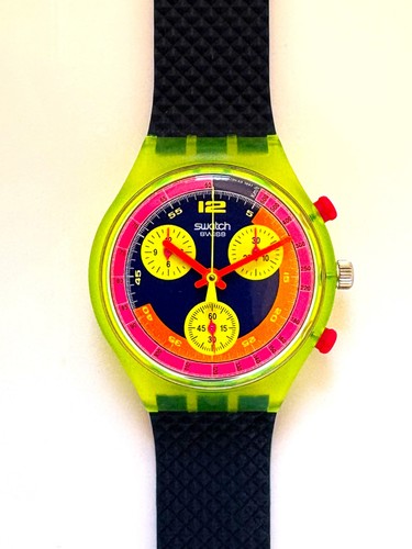 Swatch chrono scj 101 - 101, grand