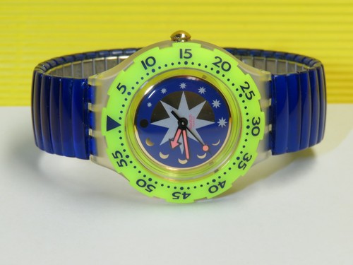 Swatch scuba golden island - island, mit