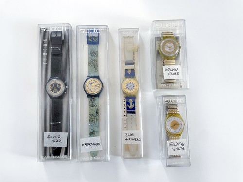 Stück original swatch uhren - 5,