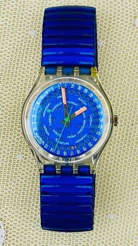 Swatch gent flex drop - gent, blau