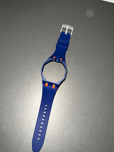 Swatch armband navy - |,