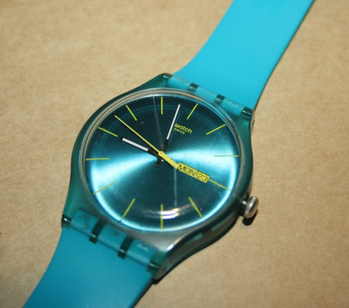 Swatch new gent turquoise - new,