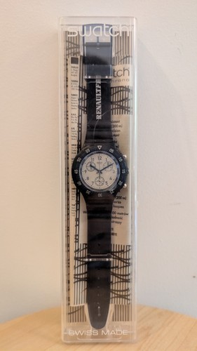 Vintage swatch aqua chrono uhr - vintage,