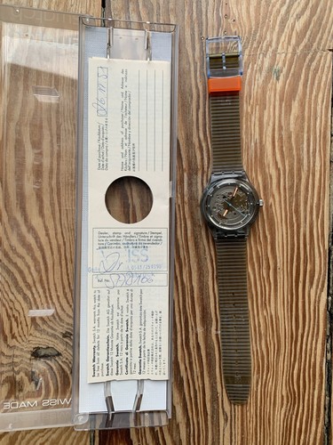 Swatch san 100 blau - san, „blau“
