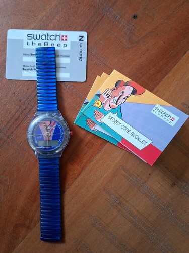 Original swatch the - beep, blau