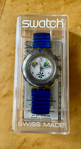 Swatch aqua chrono mit box - chrono, &