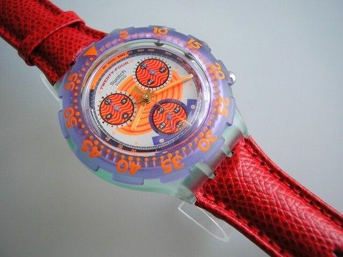 Swatch aqua chrono red harbour - aqua-chrono,