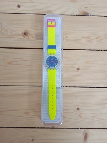 Swatch uhr neu gelb - uhr,