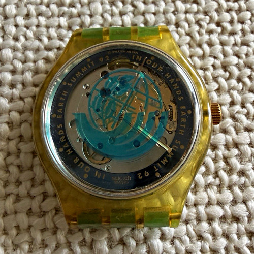 Swatch automatik uhr earth - swatch,