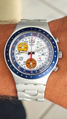 Swatch irony chronograph - chronograph, quarz