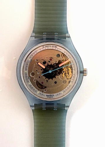 Swatch automatik blue matic - swatch,